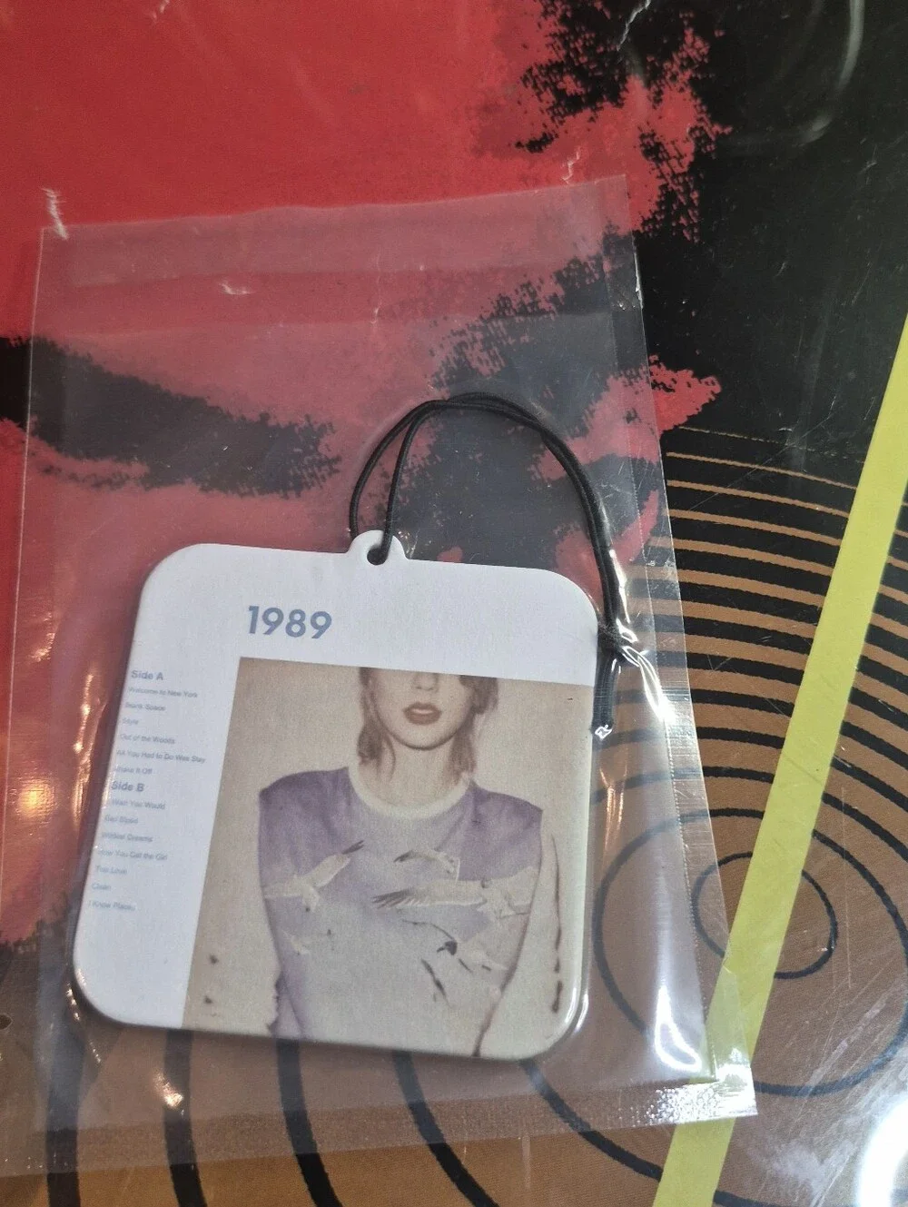 1989 Album Air Freshener - White and Black